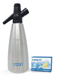 Stainless Steel Soda Siphon Bundle