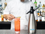 Soda Siphon, Stainless Steel